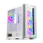 Circle Infernova ZX ARGB (E-ATX) Mid Tower Cabinet (White)