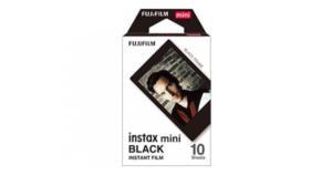 Instax Mini Film for Mini Cameras (Black, 10 Sheets)