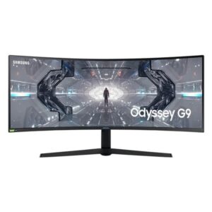 Samsung Odyssey G9 49 Inch QHD Ultra Wide Gaming Monitor (LC49G95TSSWXXL) White