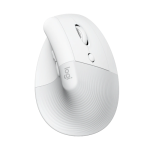 Logitech Lift Vertical Ergonomic Mouse - Pale Grey