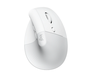 Logitech Lift Vertical Ergonomic Mouse Pale Grey Colour