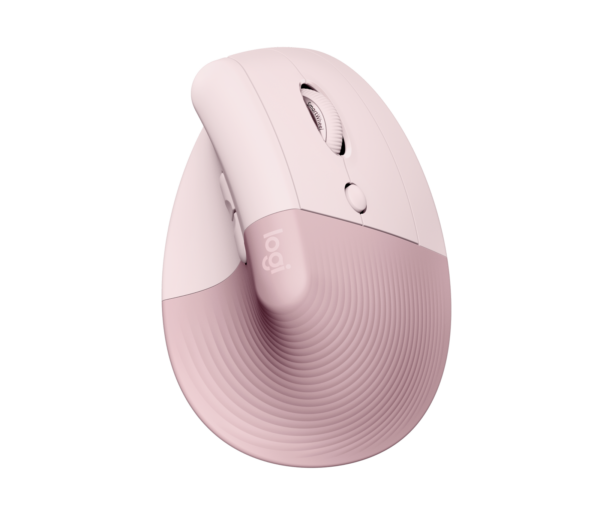 Logitech Lift Vertical Ergonomic Mouse Wireless - Rose