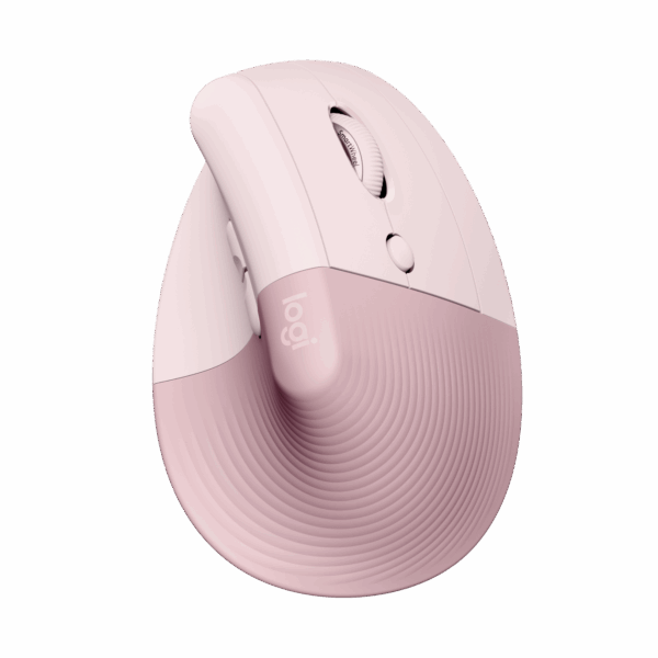 Logitech Lift Vertical Ergonomic Mouse Wireless - Rose