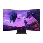 Samsung Odyssey Ark 55 Inch Oled Ultra Wide Gaming Monitor (LS55BG970NWXXL) Black