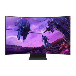 Samsung Odyssey Ark 55 Inch Oled Ultra Wide Gaming Monitor (LS55BG970NWXXL) Black