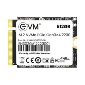 EVM M2 NVME PCIE 2230 512GB SSD