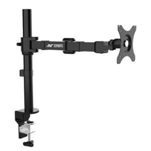 Ant Esports MA111 Pole Held Articulating Single Arm Desk Mount (Black)