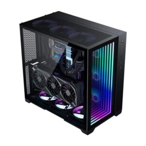 Phanteks MagniumGear Neo Qube 2 Infinity Mirror DRGB (E-ATX) Mid Tower Cabinet (Black)