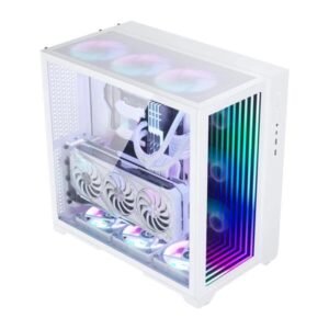 Phanteks MagniumGear Neo Qube 2 Infinity Mirror DRGB (E-ATX) Mid Tower Cabinet (White)