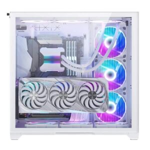 Phanteks MagniumGear Neo Qube 2 Infinity Mirror DRGB (E-ATX) Mid Tower Cabinet (White)