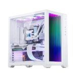 Phanteks MagniumGear Neo Qube 2 Infinity Mirror DRGB (E-ATX) Mid Tower Cabinet (White) – (MG-NE620QI-DWT02)