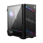 MSI MPG Velox 100P Airflow ARGB (ATX) Mid Tower Cabinet (Black)