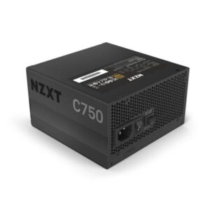 NZXT C750 PSU 80 Plus Gold 750 Watt Modular Gaming Power Supply Unit - NP-C750M-UK