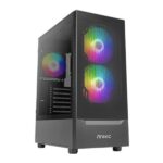 Antec NX410 V2 ARGB (ATX) Mid Tower Gaming Cabinet, Black - (NX410-V2-BLACK)