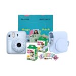 Fujifilm Instax Mini 12 Mega Pack Camera - Blue
