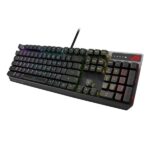 ASUS ROG Strix Scope RX Mechanical Gaming Keyboard Optical Mechanical Switches | USB 2.0 Passthrough | 2X Wider Ctrl Key for Greater FPS Precision | Aura Sync, Armoury Crate RGB Lighting, Black - (ROG-STRIX-SCOPE-RX) - Image 3