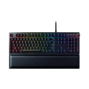 Razer Huntsman Elite Mechanical Gaming Keyboard Light And Linear Optical Red Switches, Black