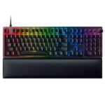Razer Huntsman V2 Mechanical Gaming Keyboard Clicky Optical Purple Switches, Black