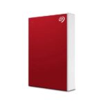 Seagate One Touch 5TB HDD External Drive, Red - Image 3