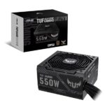 Asus TUF Gaming 550B 550 Watt 80 Plus Bronze SMPS, Black - (TUF-GAMING-550B)