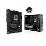 ASUS TUF GAMING B650-PLUS ATX AMD Motherboard, Black - (TUF-GAMING-B650-PLUS)