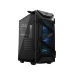 ASUS TUF Gaming GT301 Mid-Tower Compact Case for ATX Motherboards with Honeycomb Front Panel, 120mm Aura Addressable RBG Fans and 360mm Radiator Support, 2 x USB 3.2, Black - (TUF-GAM-GT301) - Image 2