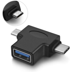 UGREEN Micro USB+USB-C To USB 3.0 OTG Adapter