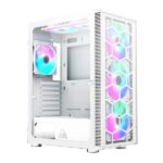 Montech X3 Glass RGB Cabinet (White) - (X3-GLASS-WHITE)