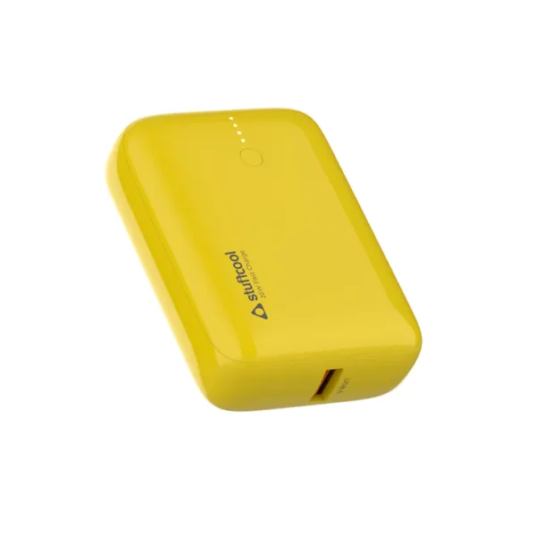 Stuffcool Palm QC-Pd 10000 Mah Power Bank Yellow