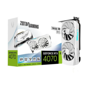 Zotac Gaming RTX 4070 Twin Edge OC White Edition 12GB Graphics Card