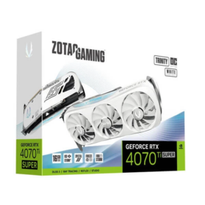 Zotac RTX 4070 Ti Super Trinity OC White Edition 16GB Gaming Graphics Card